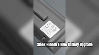 Bateria de lítio de tubo oculto 36V 48V Bateria de bicicleta elétrica Quadro integrado E-bike Bateria de íon-lítio
